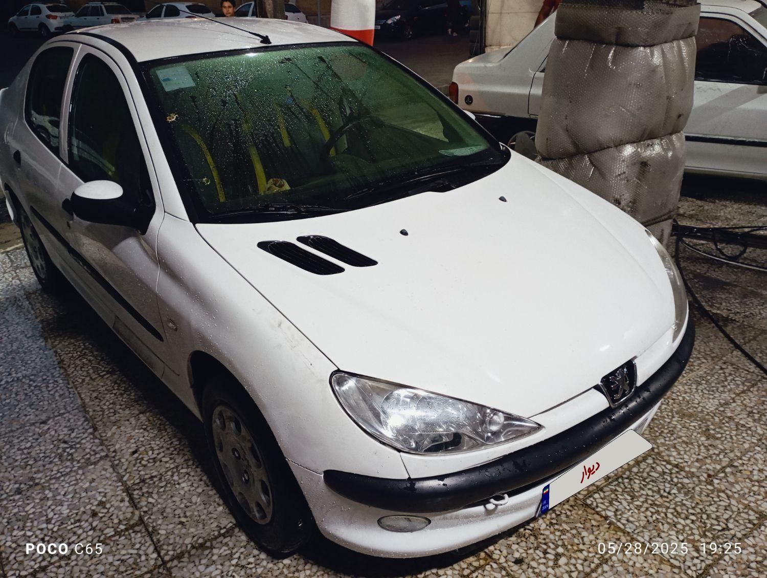 پژو ۲۰۶ صندوق دار v8 - 1398