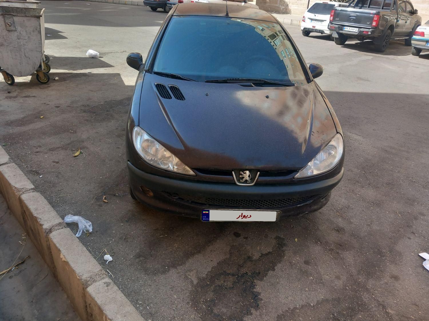 پژو ۲۰۶ صندوق دار v8 - 1391