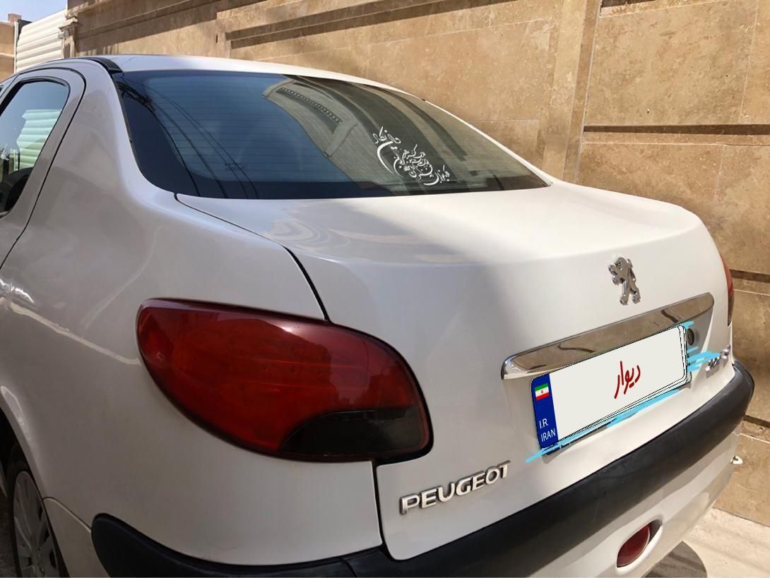 پژو ۲۰۶ صندوق دار v20 - 1388