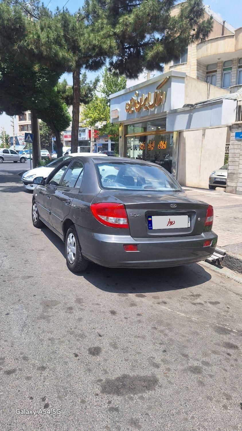 کیا ریو مونتاژ دنده ای LS - 2006
