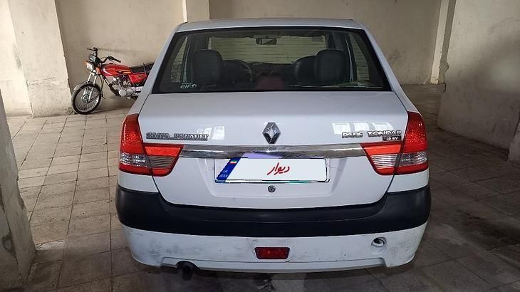 رنو پارس تندر گیربکس JHQ + مولتی مدیا - 1395