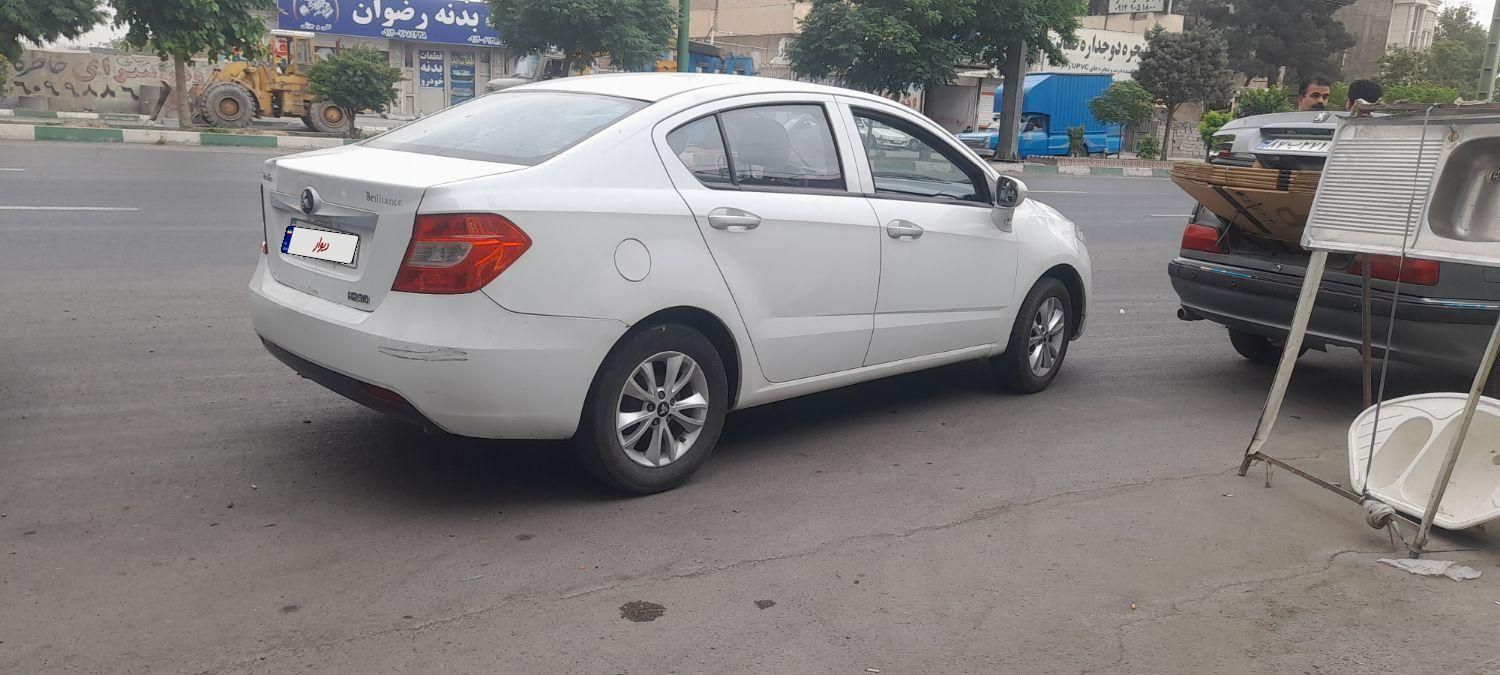 برلیانس H230 دنده‌ای - 2018