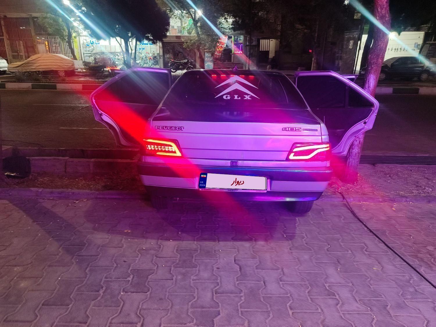 پژو 405 GLX - دوگانه سوز - 1389