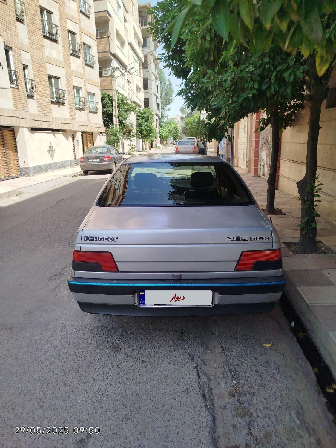 پژو 405 GLX - دوگانه سوز - 1389