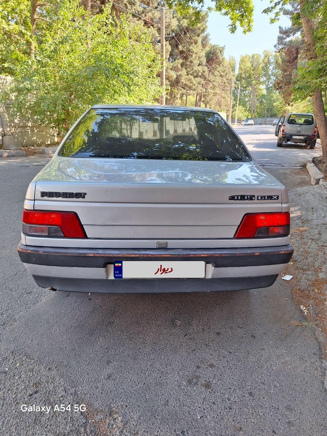 پژو 405 GLX - دوگانه سوز - 1389