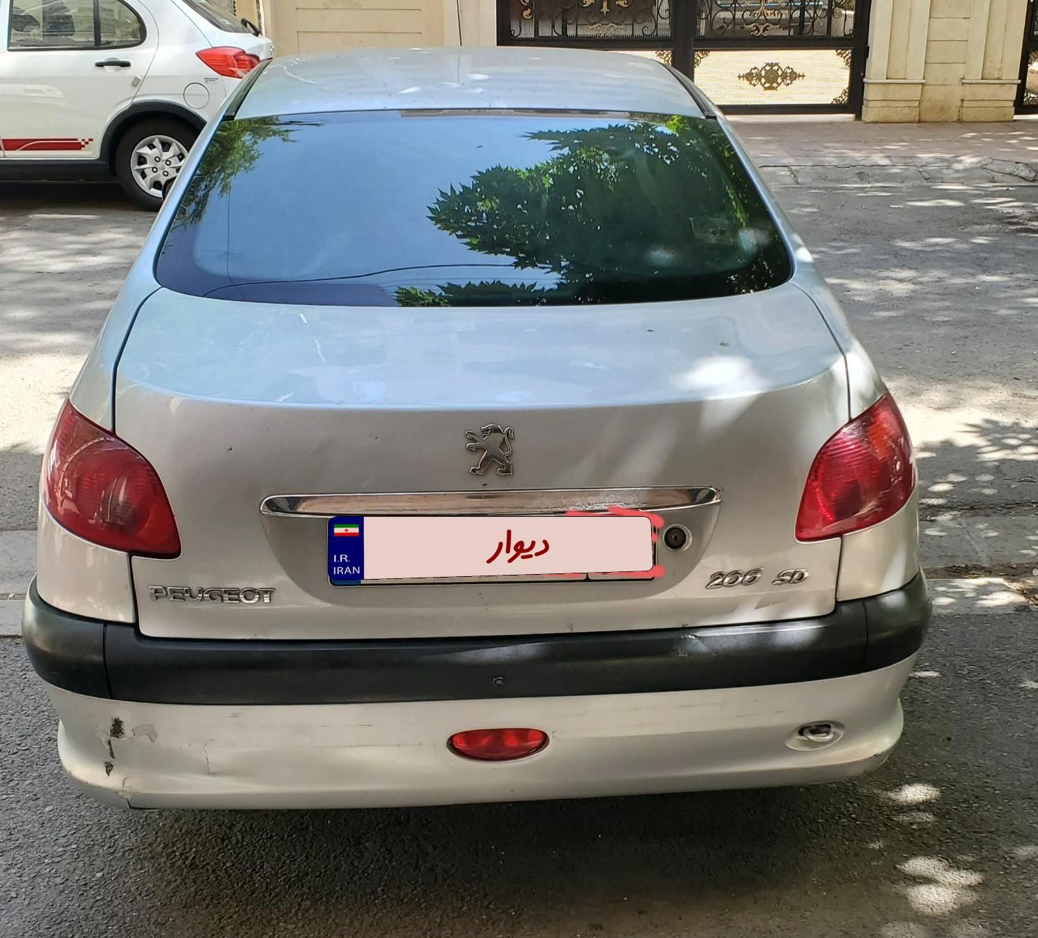 پژو ۲۰۶ صندوق دار v8 - 1390