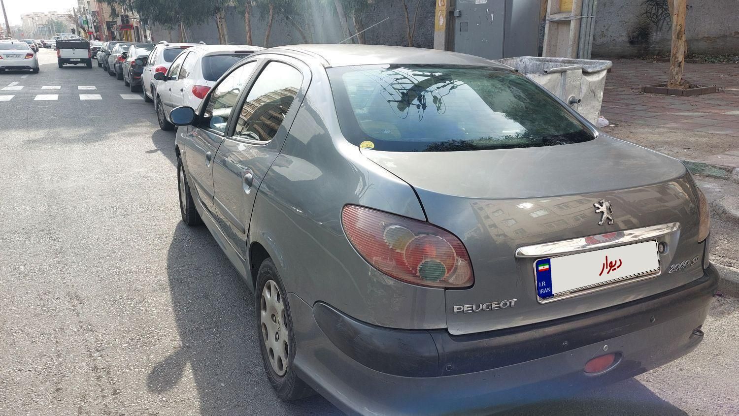 پژو ۲۰۶ صندوق دار v9 - 1389