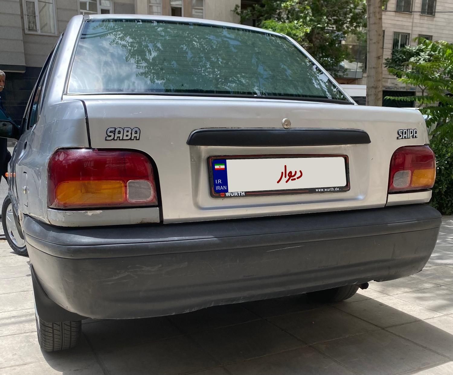 پراید صبا بنزینی - 1386