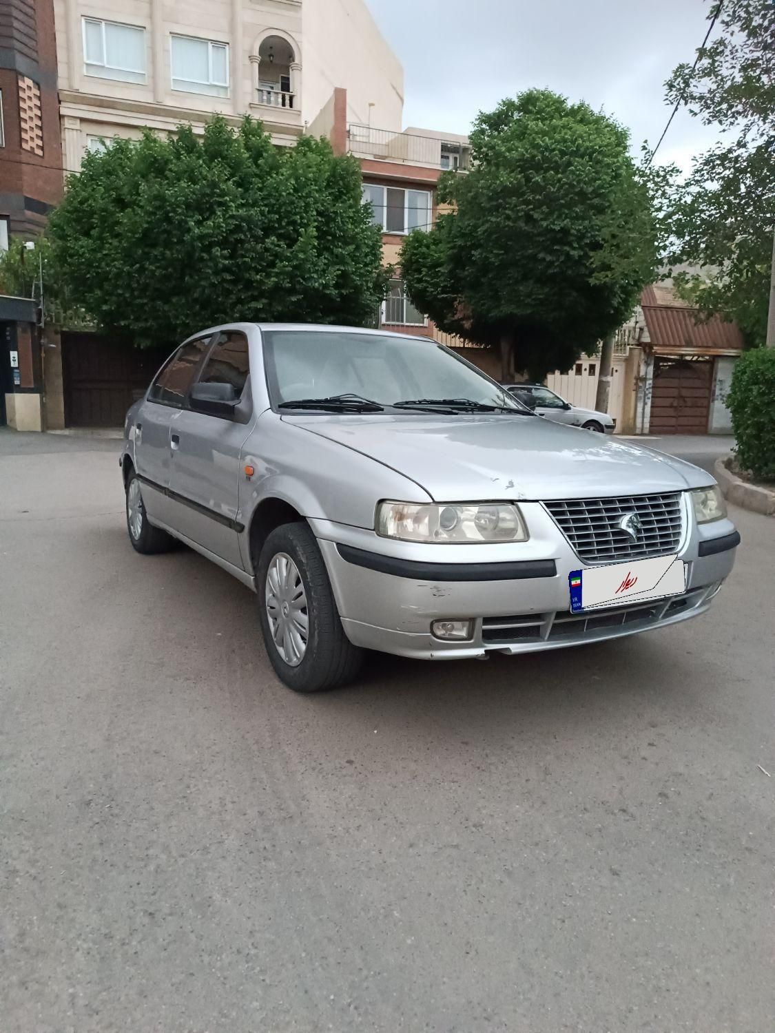 سمند X7 دوگانه سوز - 1386