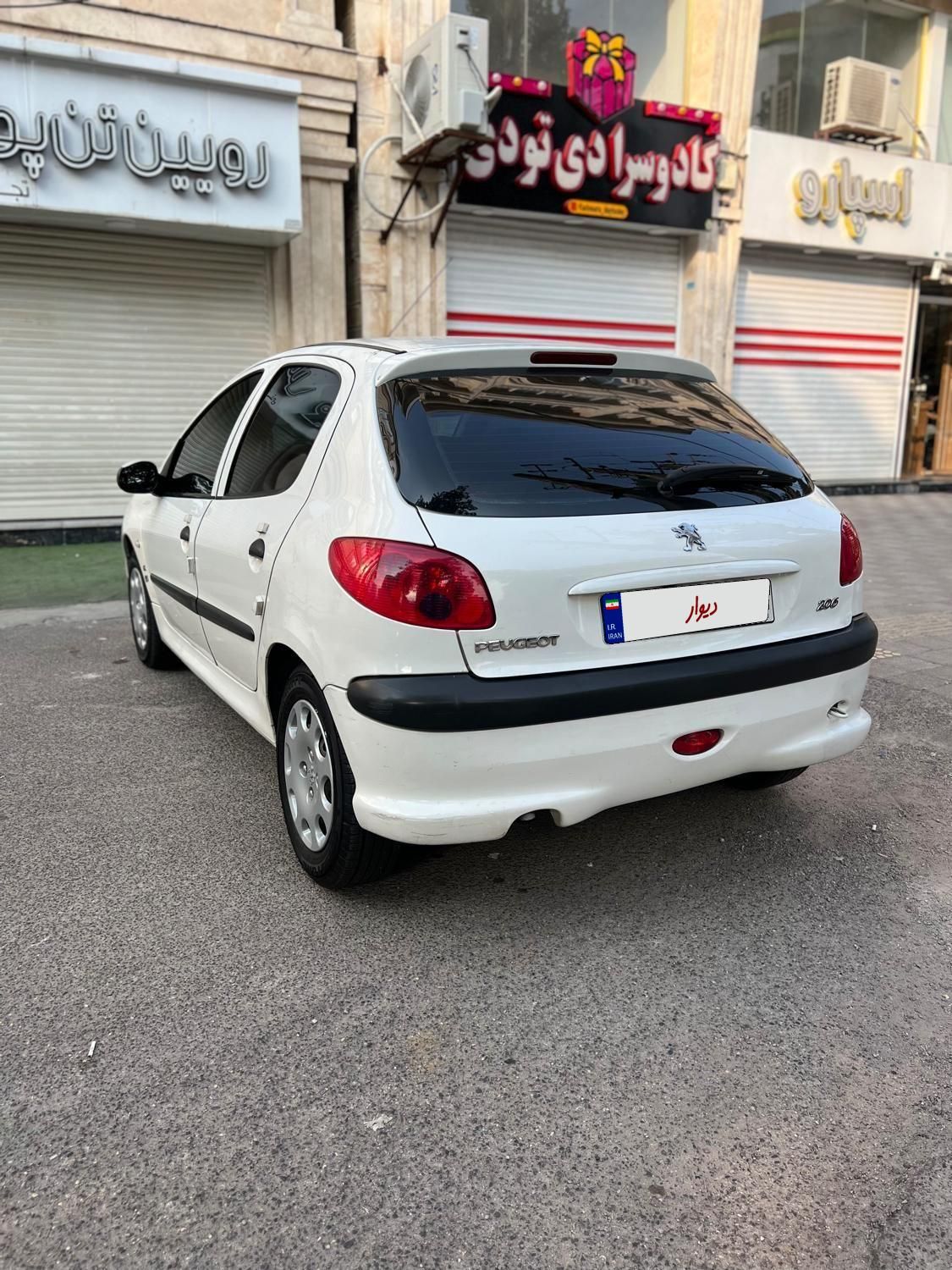 پژو 206 تیپ 2 - 1387