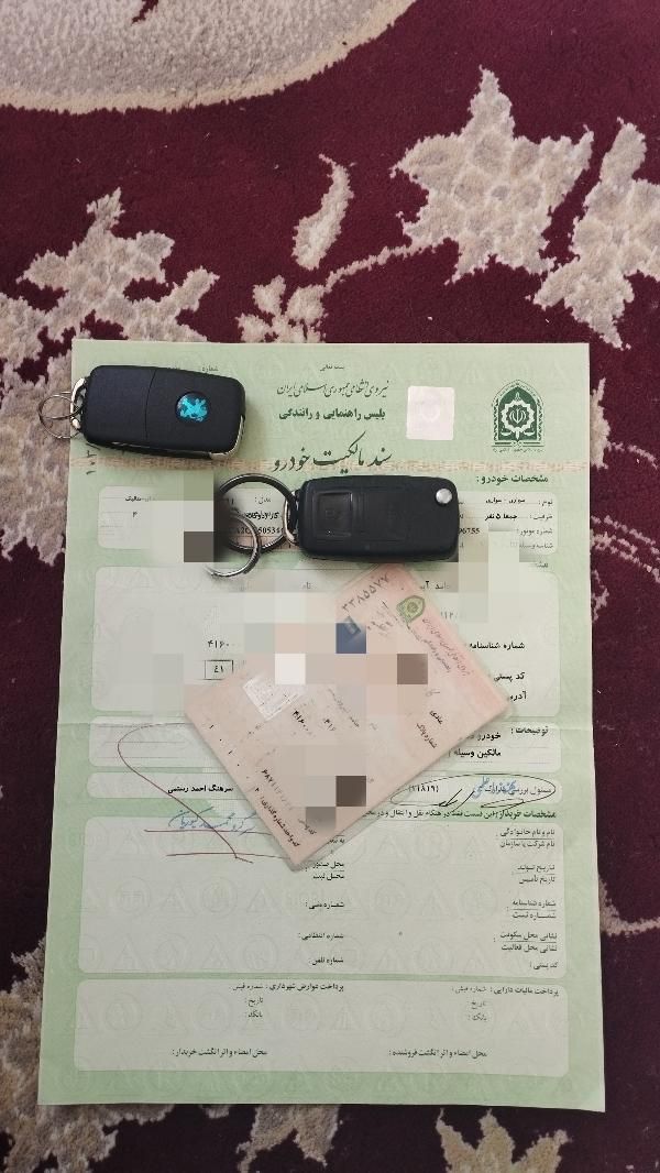پژو 405 GLX - دوگانه سوز - 1391