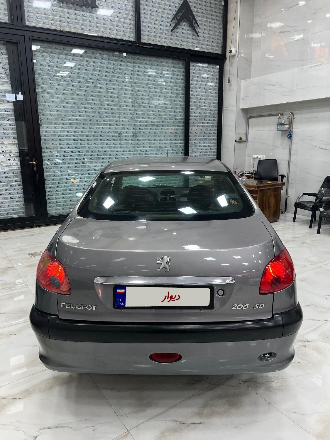 پژو ۲۰۶ صندوق دار v8 - 1390