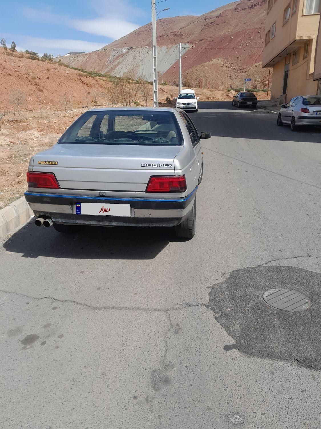پژو 405 GLX - دوگانه سوز - 1386
