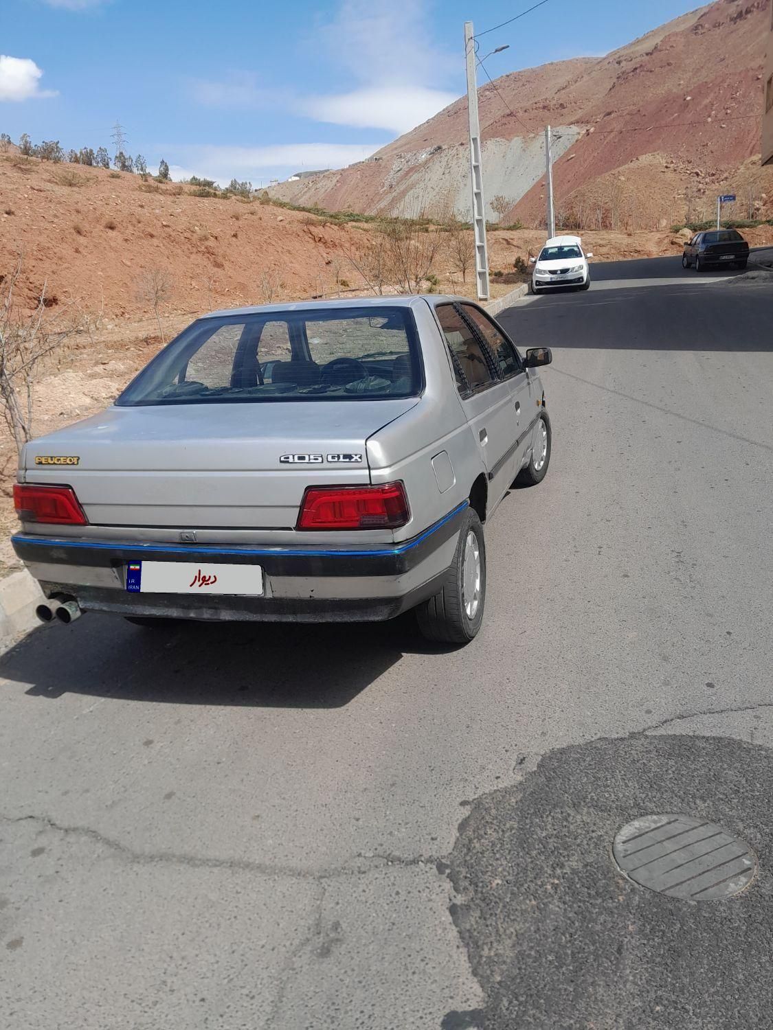 پژو 405 GLX - دوگانه سوز - 1386