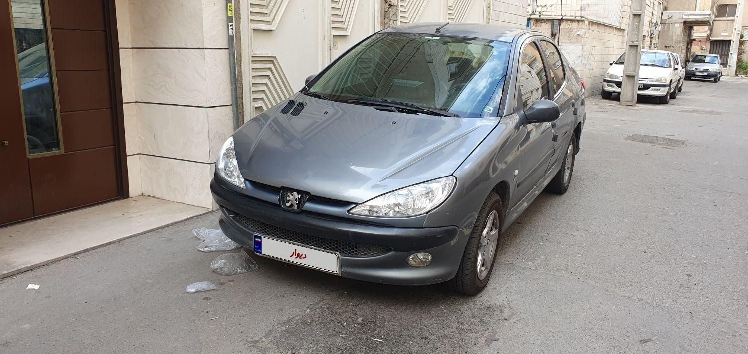 پژو ۲۰۶ صندوق دار v10 - 1388