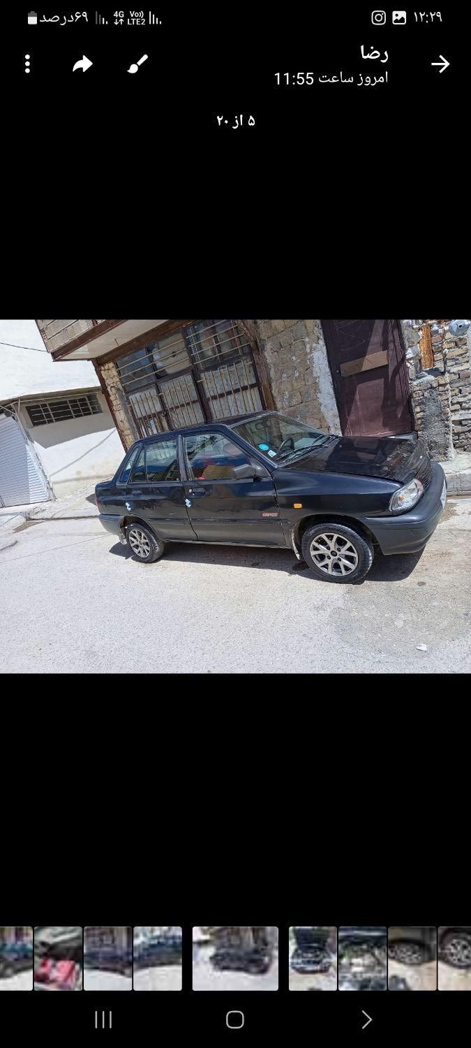 پراید صبا بنزینی - 1383