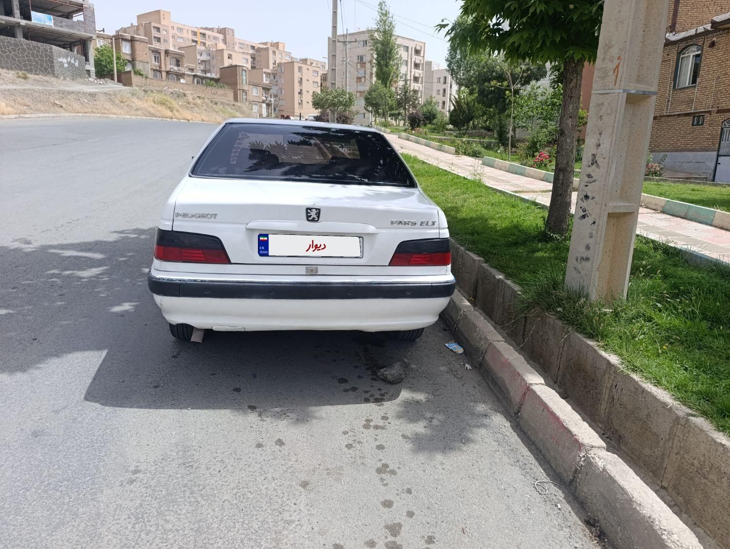 پژو پارس دوگانه سوز - 1386