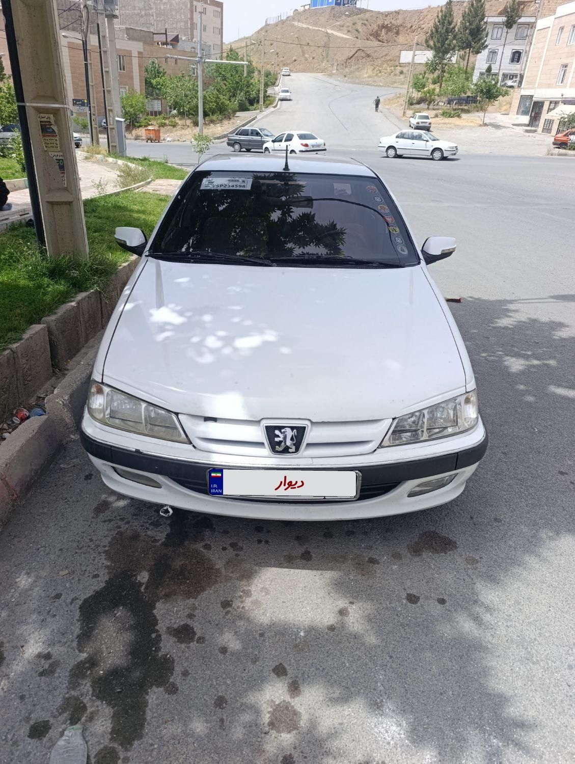پژو پارس دوگانه سوز - 1386