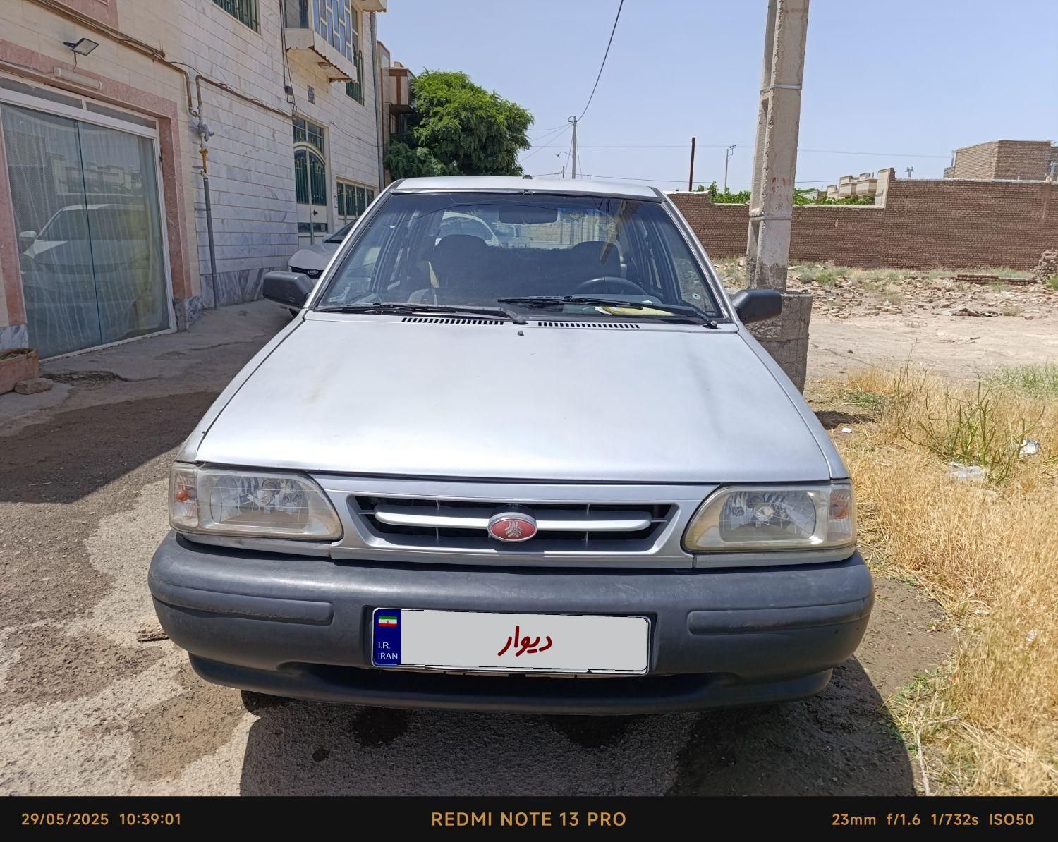 پراید صبا بنزینی - 1386