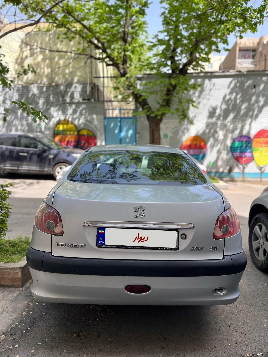 پژو ۲۰۶ صندوق دار v8 - 1393