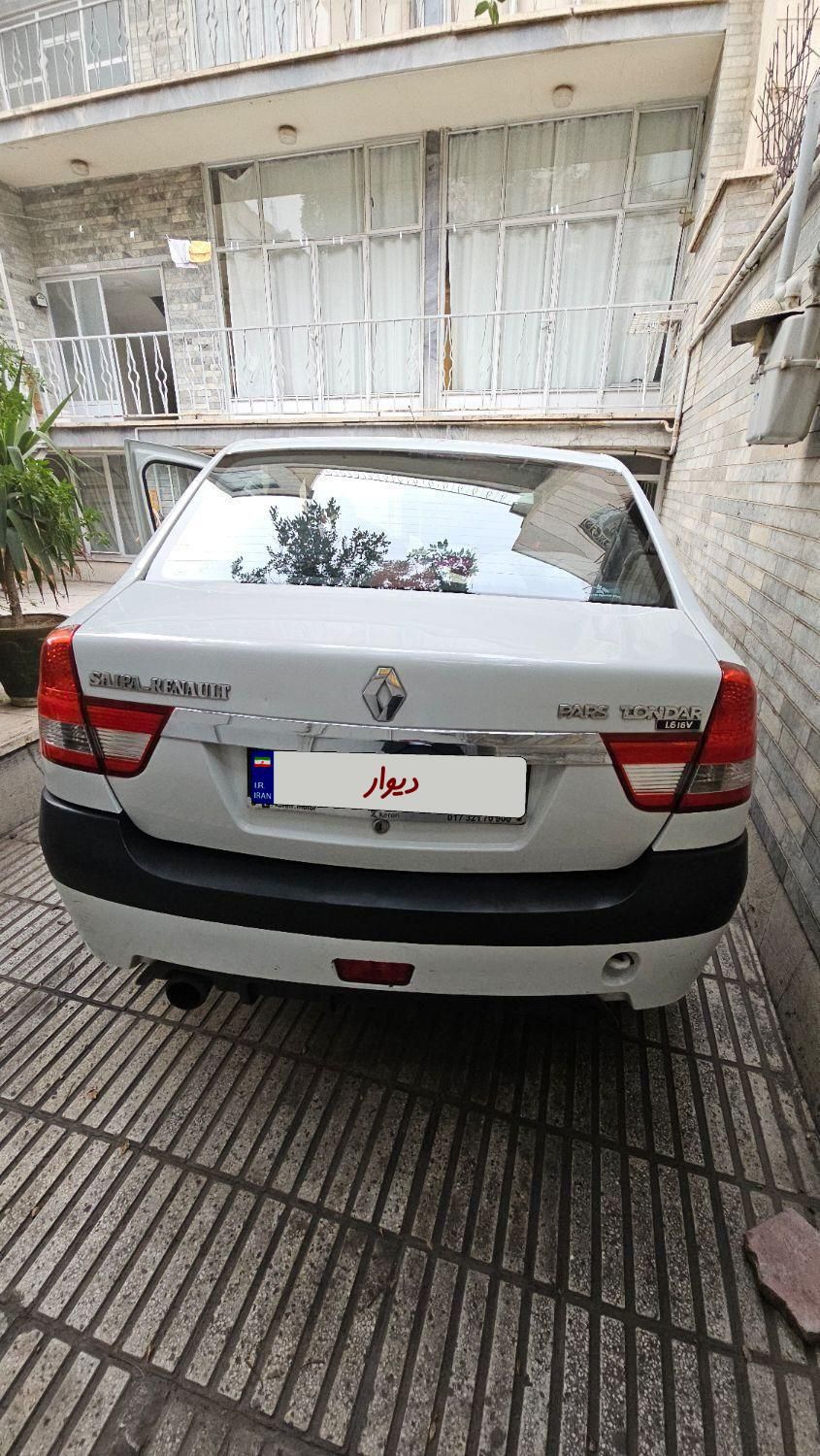 رنو پارس تندر گیربکس JHQ + مولتی مدیا - 1395