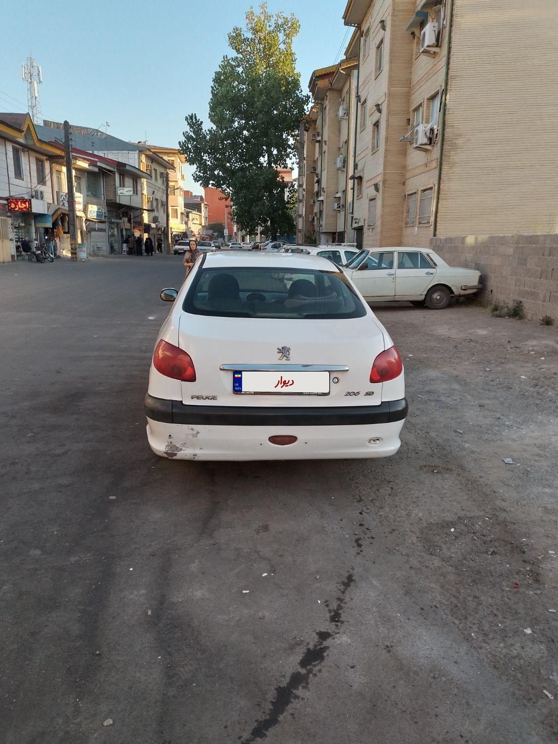 پژو 206 تیپ 5 - 1391