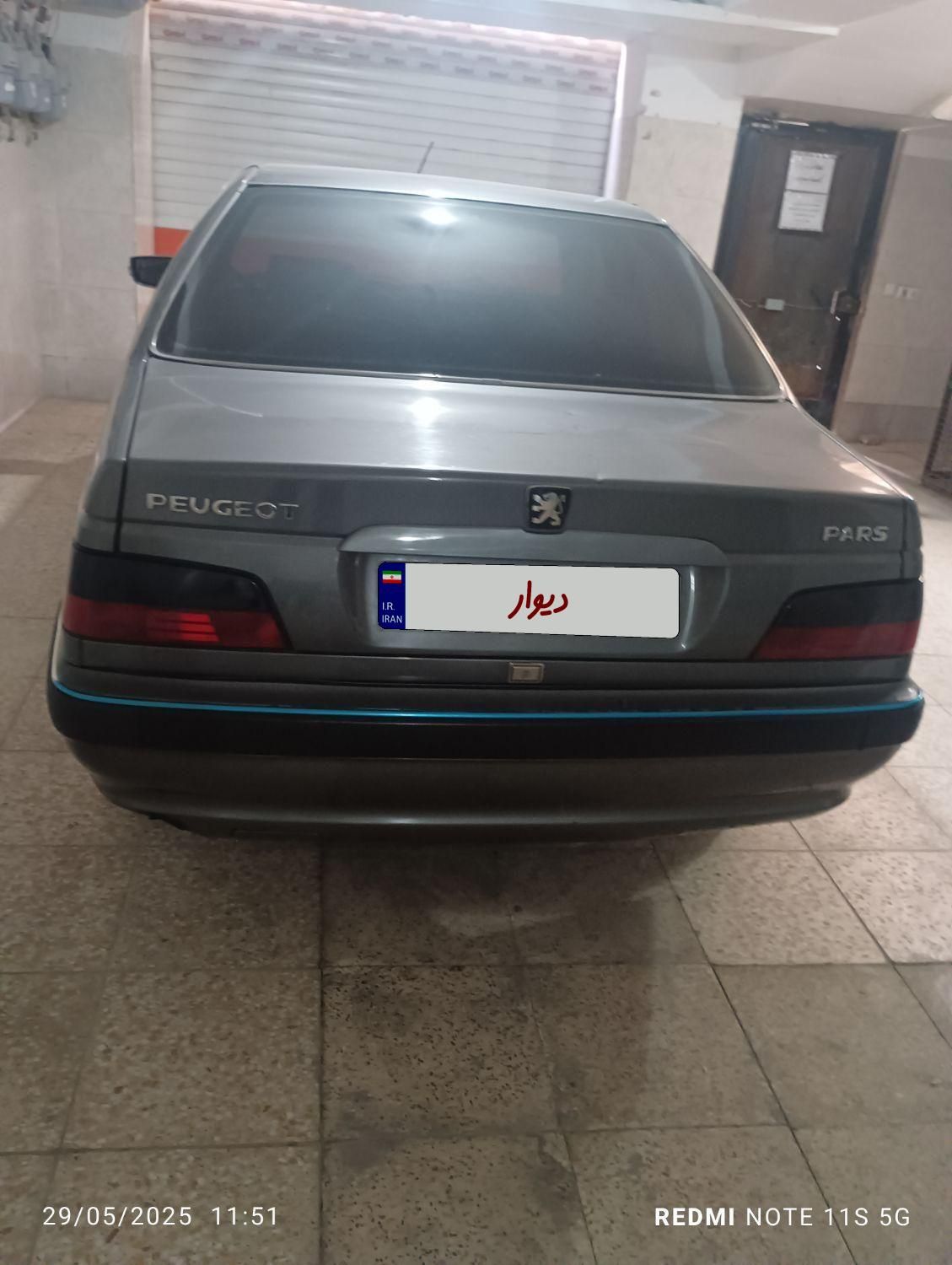 پژو پارس XU7ساده - 1385