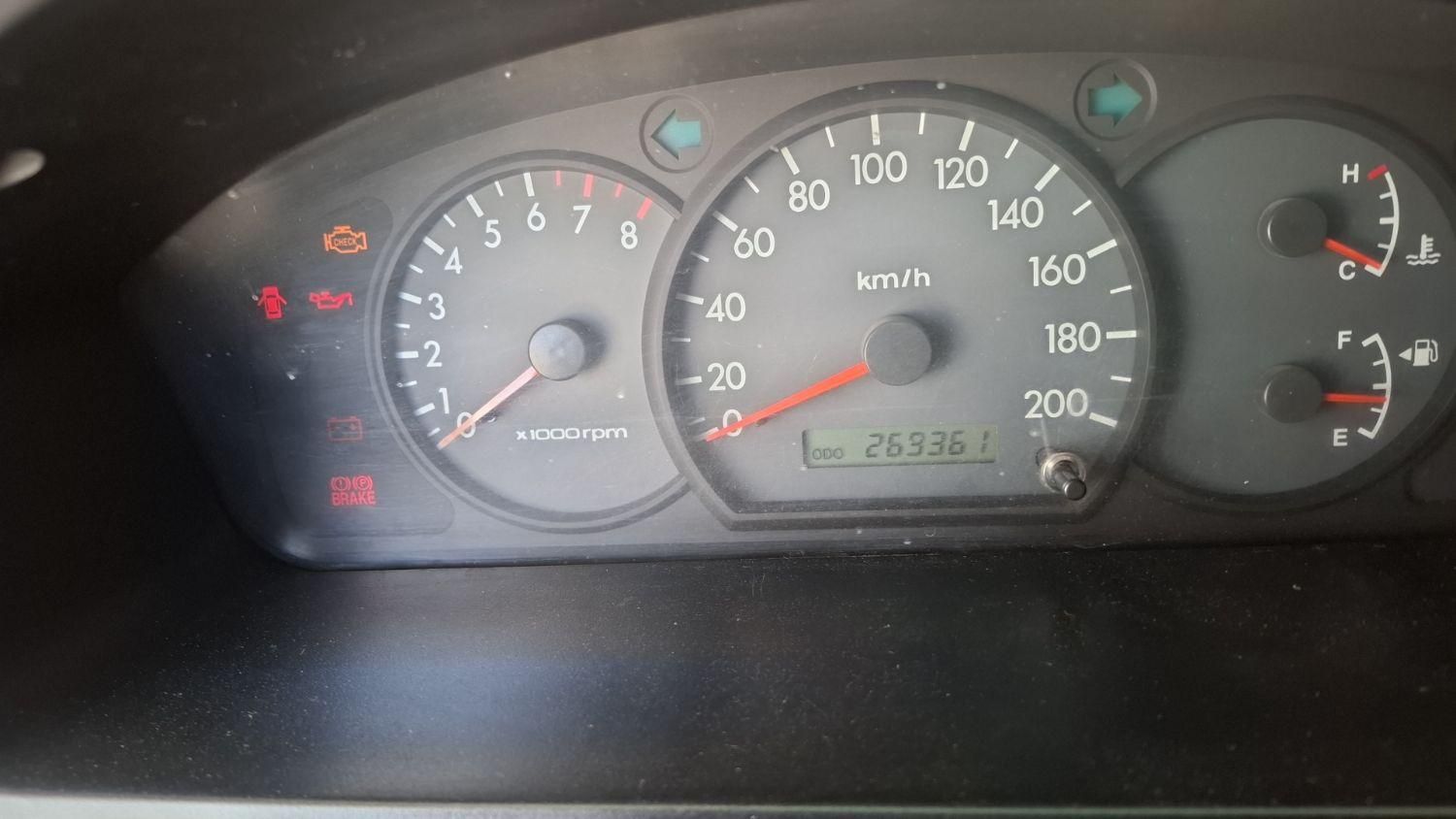 کیا ریو مونتاژ دنده ای LS - 2007