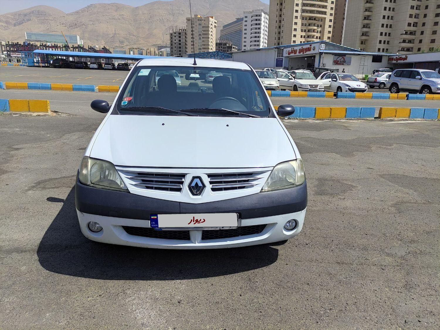 رنو پارس تندر گیربکس JHQ + مولتی مدیا - 1395