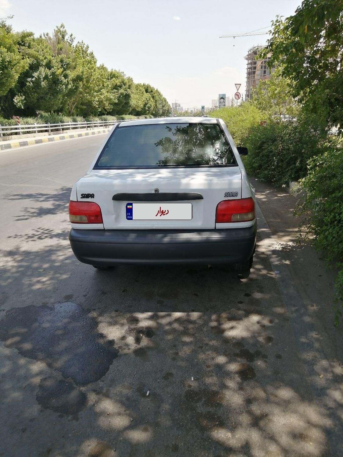پراید صبا بنزینی - 1387