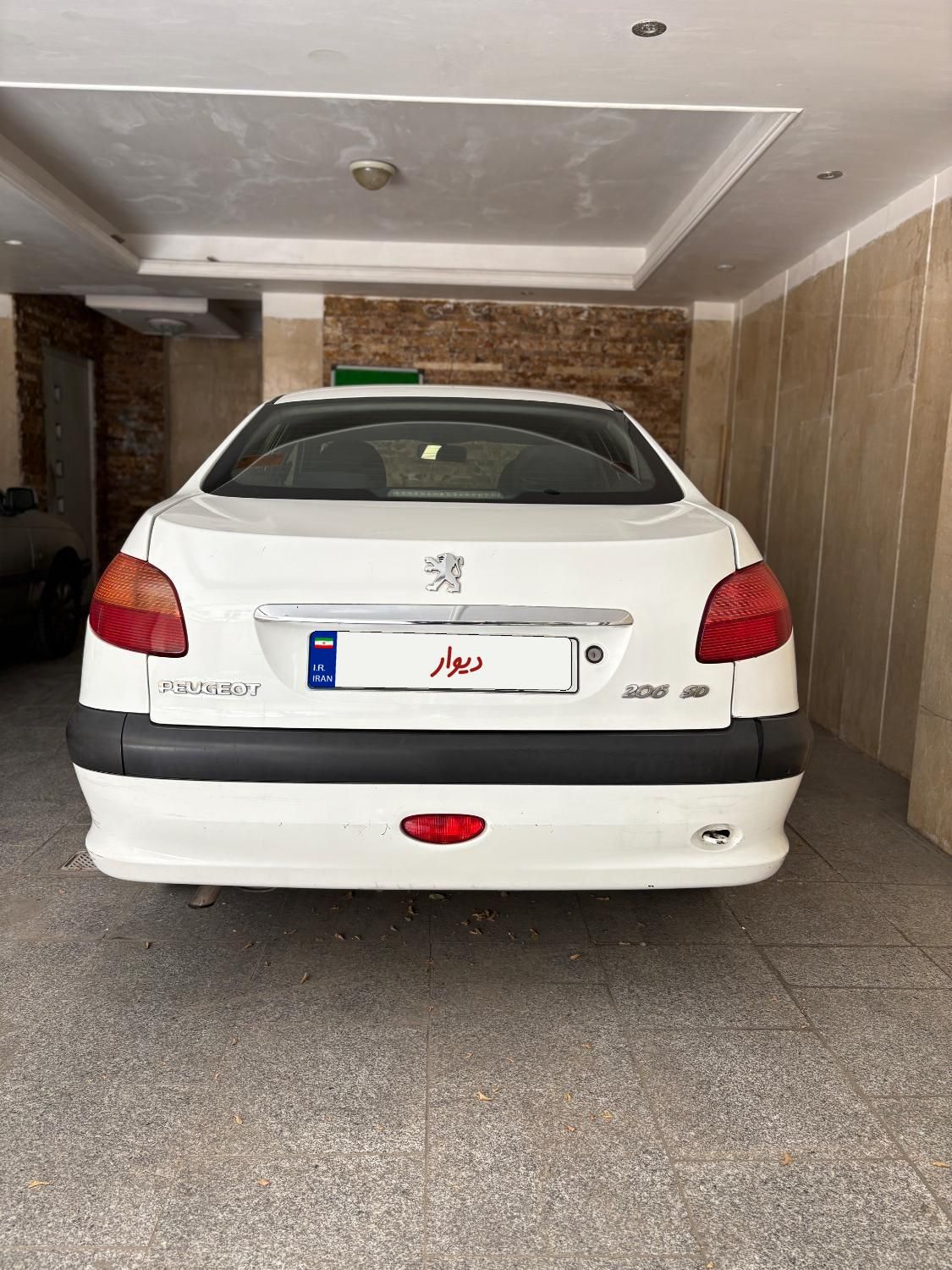 پژو ۲۰۶ صندوق دار v9 - 1389
