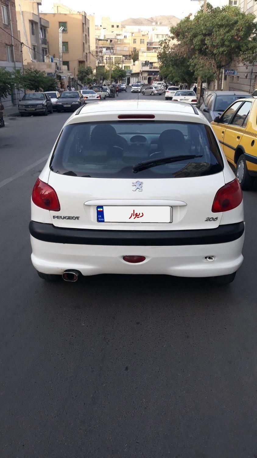پژو 206 تیپ 2 - 1388