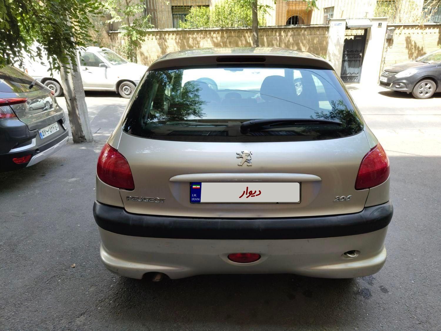 پژو 206 تیپ 2 - 1384