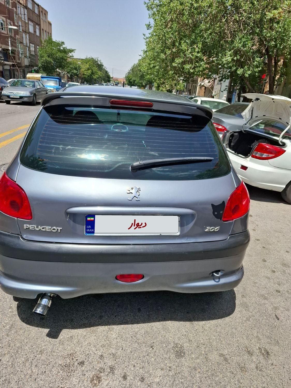 پژو 206 تیپ 3 - 1389