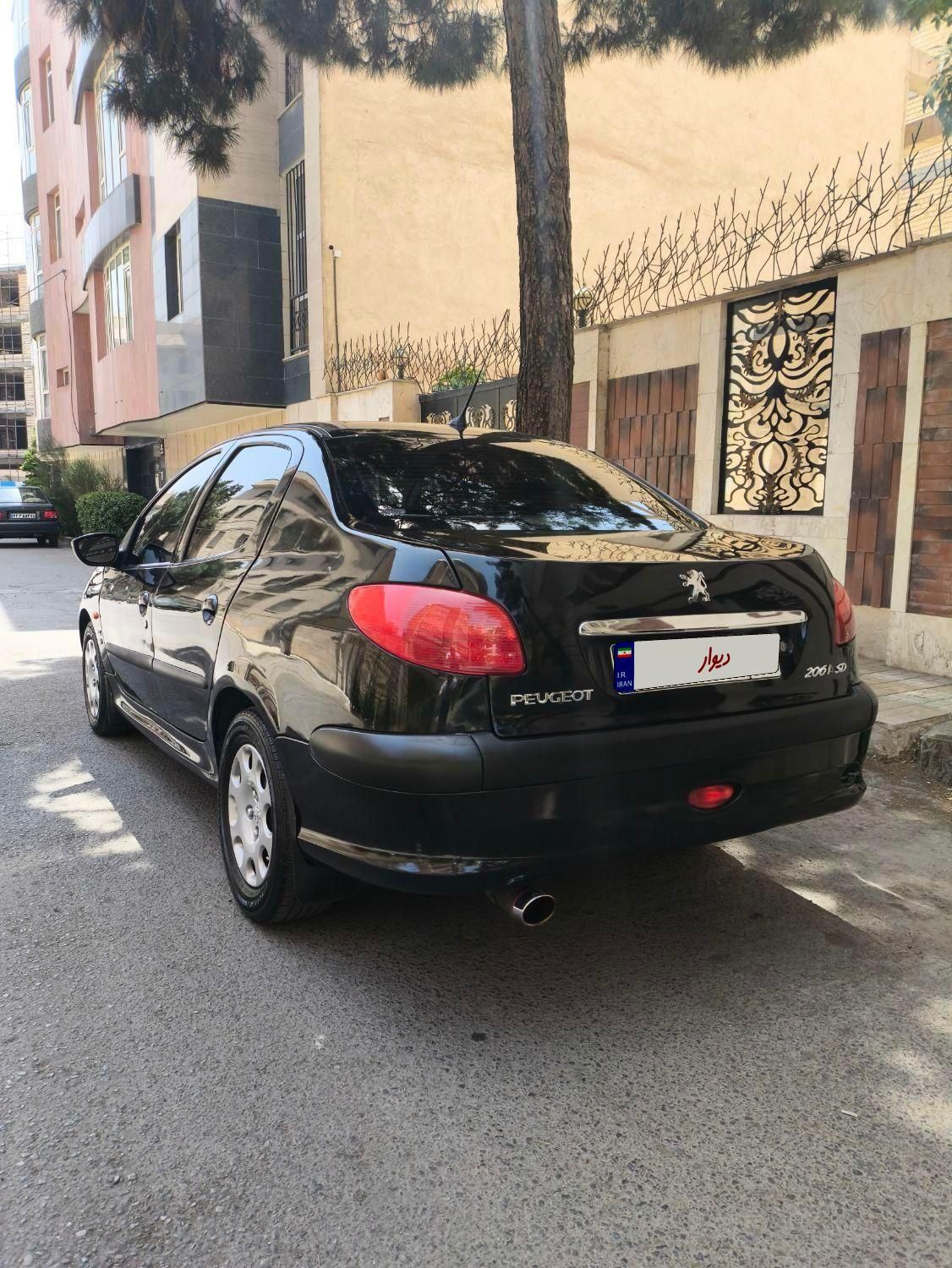 پژو ۲۰۶ صندوق دار v9 - 1386