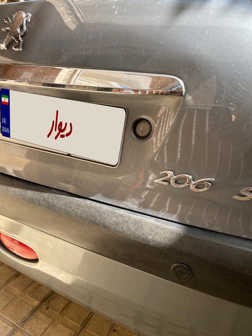 پژو ۲۰۶ صندوق دار v8 - 1395