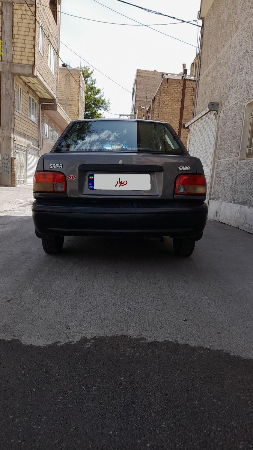پراید صبا بنزینی - 1386