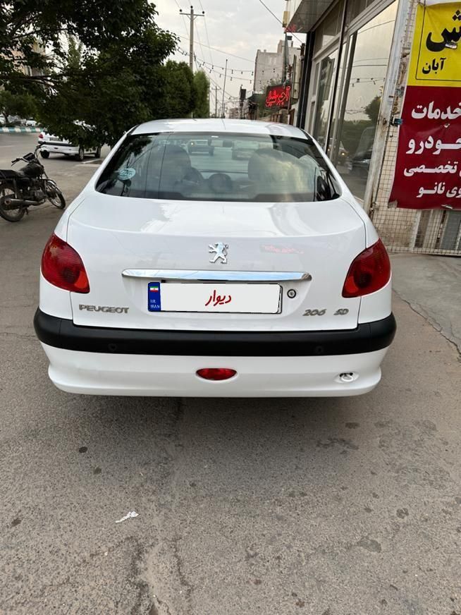 پژو ۲۰۶ صندوق دار v20 - 1390