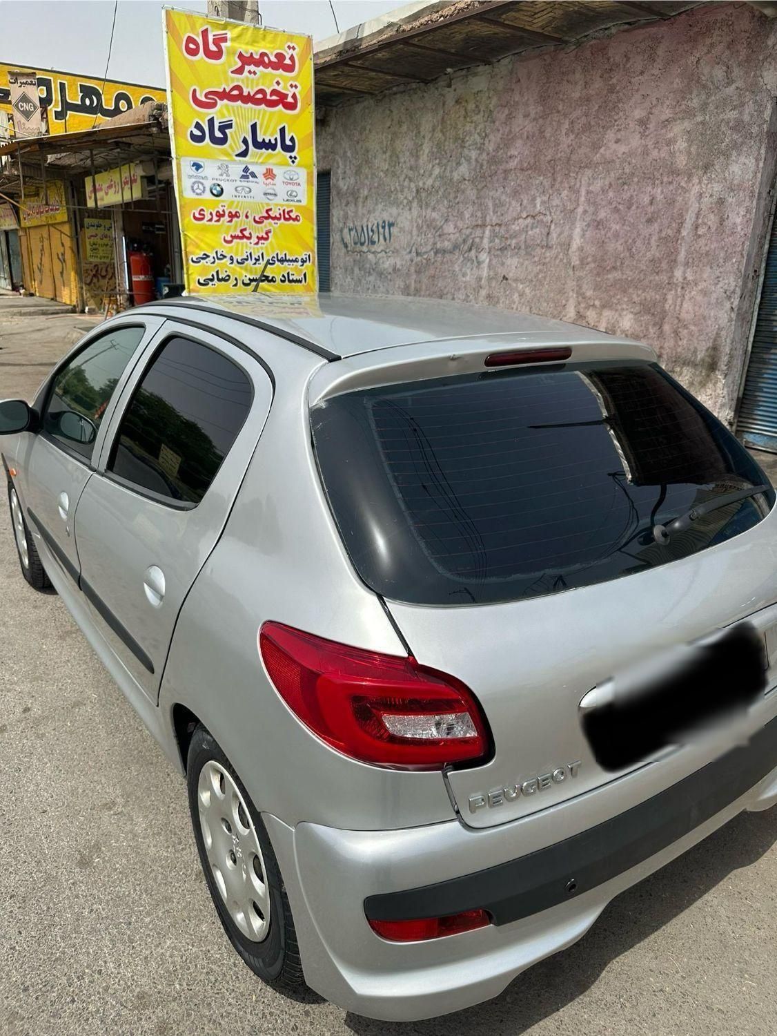 پژو 206 تیپ 5 - 1384