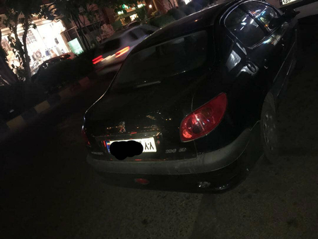 پژو ۲۰۶ صندوق دار v8 - 1397