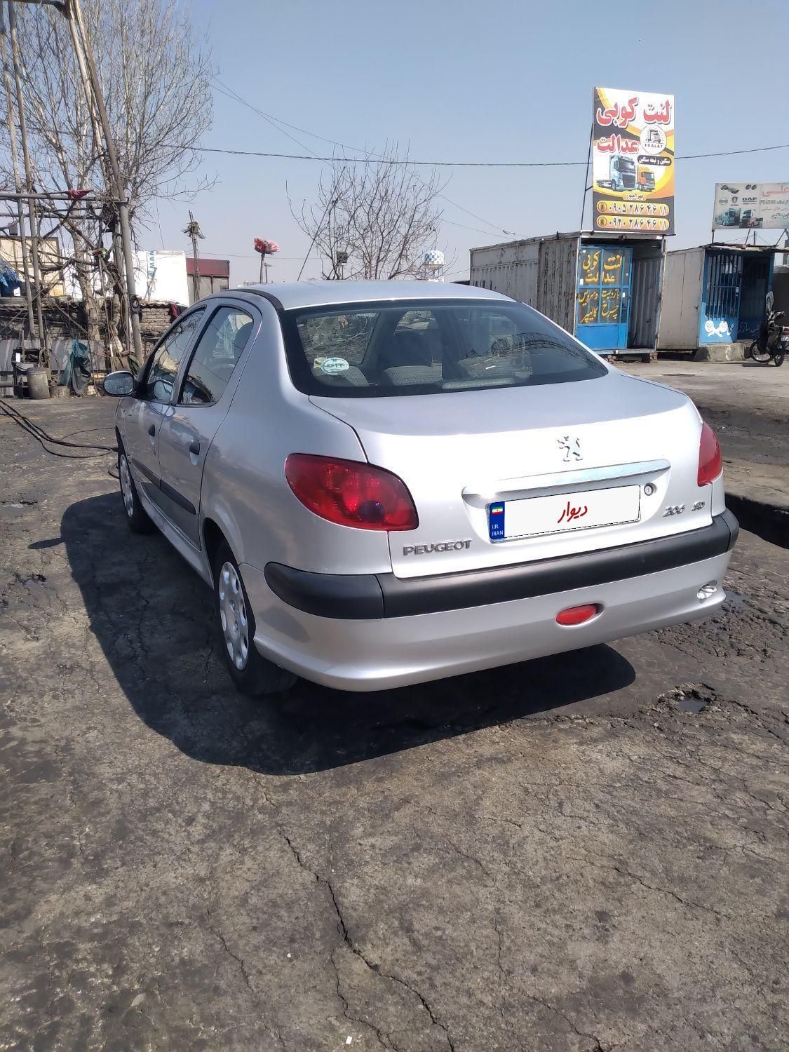 پژو ۲۰۶ صندوق دار v8 - 1399