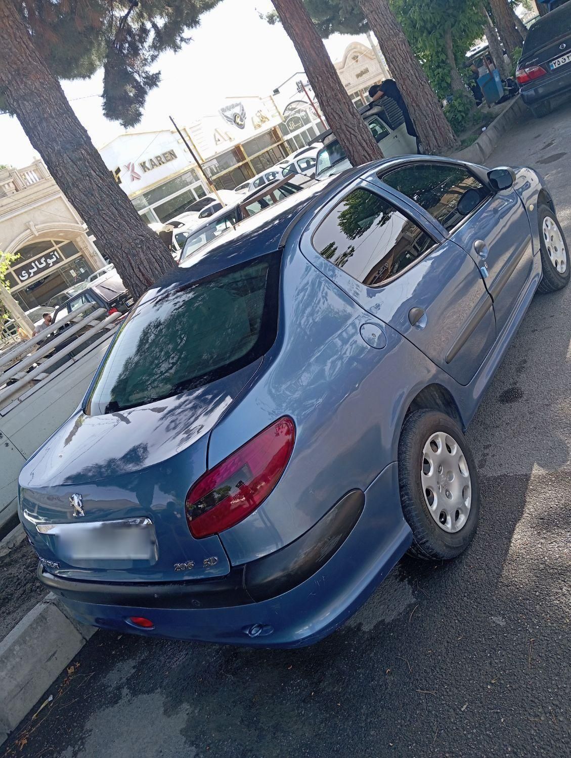 پژو ۲۰۶ صندوق دار v8 - 1394
