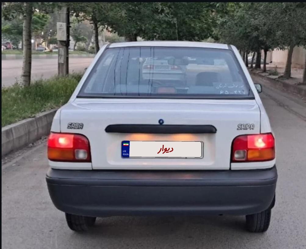 پراید صبا بنزینی - 1387