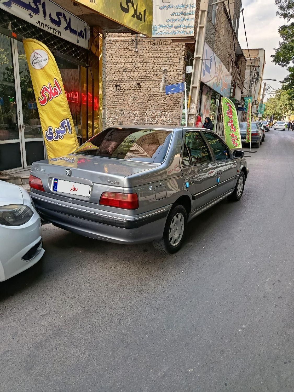 پژو پارس دوگانه سوز - 1386