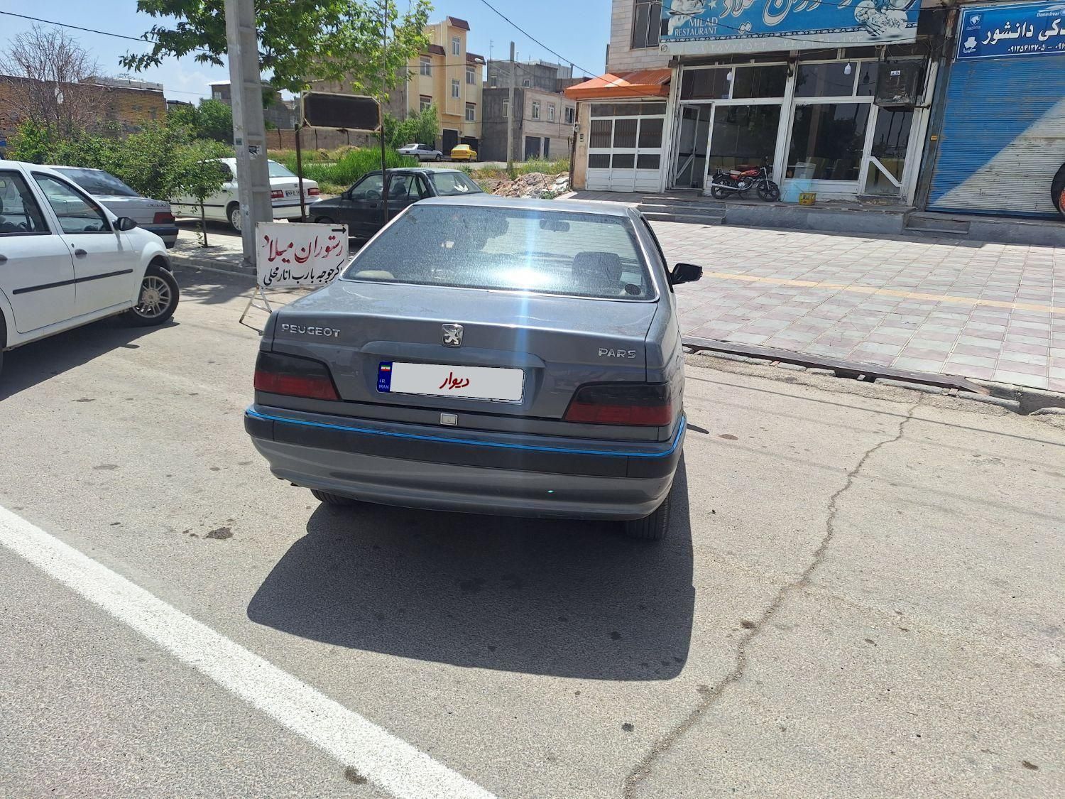 پژو پارس دوگانه سوز - 1391