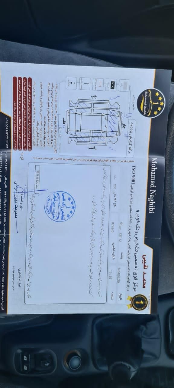 پژو 206 تیپ 5 - 1395