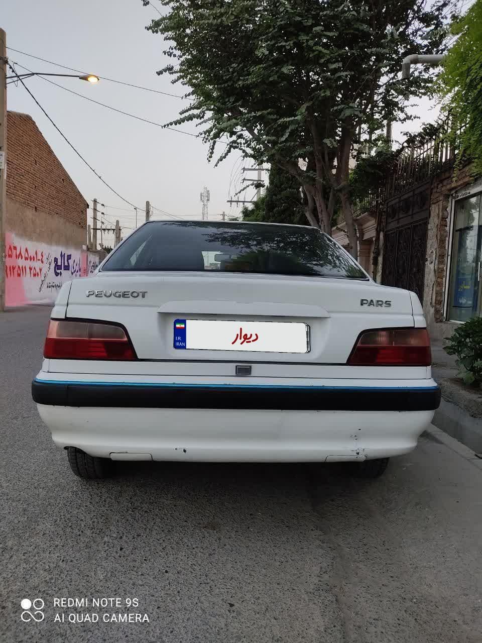 پژو پارس XU7ساده - 1386