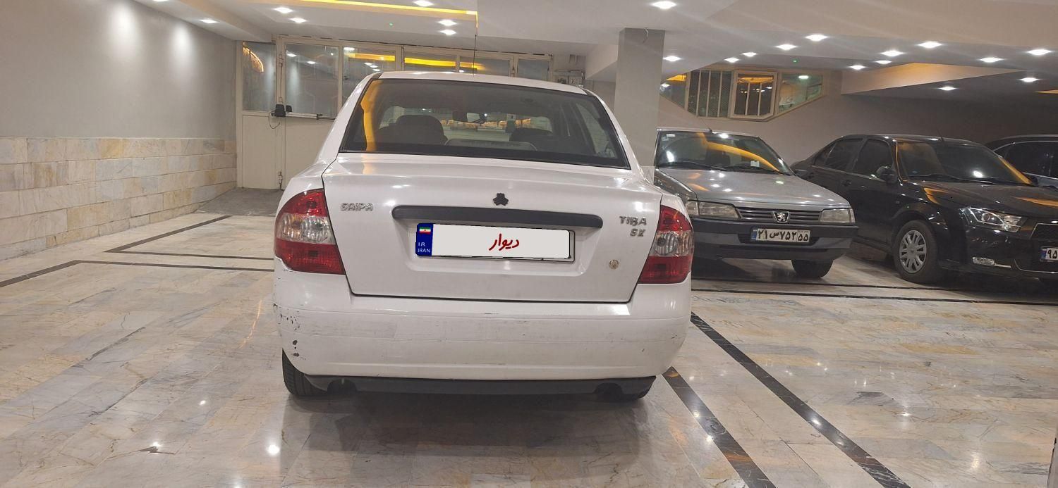 تیبا صندوق دار LX دوگانه سوز - 1391