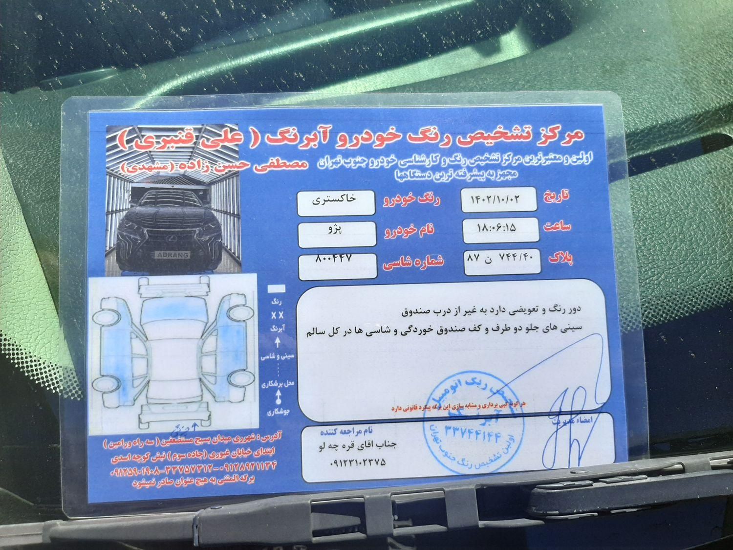 پژو 206 تیپ 6 - 1384