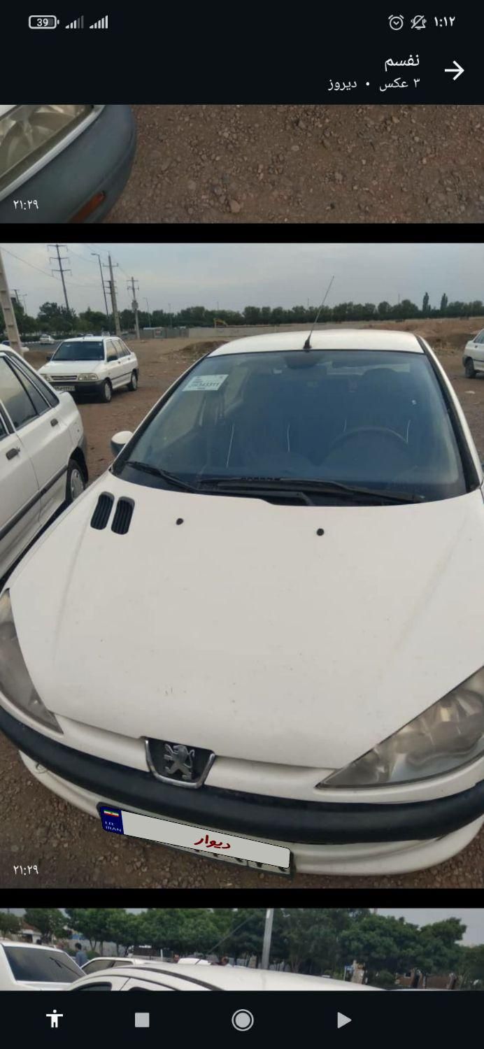 پژو ۲۰۶ صندوق دار v8 - 1394